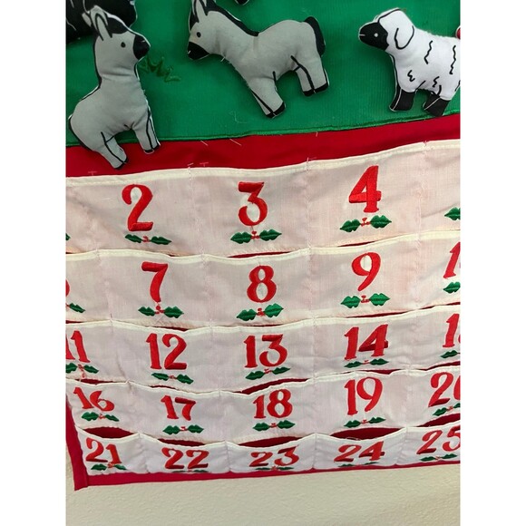 Pockets of Learning Fabric Nativity Advent Calendar - Picture 5 of 8